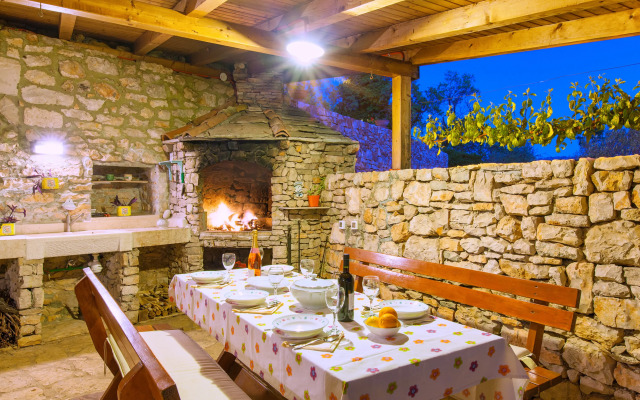 Traditional Stone Vicina Milna Brac Island Villa