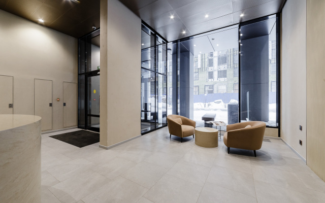 Cherno-bely minimalizm Apartments