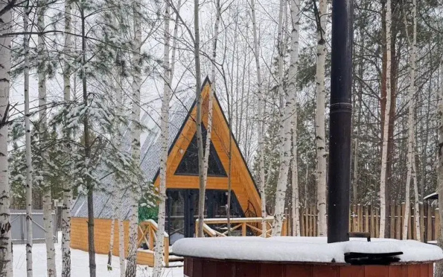 Частный Дом Березовый в Сосновом Лесу