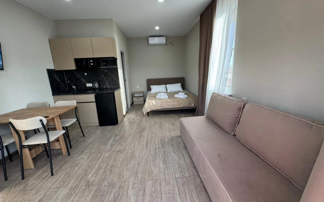 Uyutnaya Studiya na Poberezhye Alakhadzy Flat