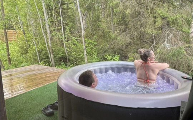 Частный дом на Ореховой улице 63 Джакузи Баня