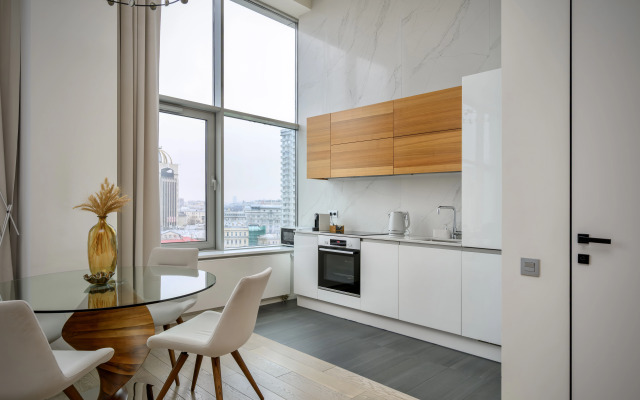 Апартаменты Стильный видовой апартамент в центре Москвы