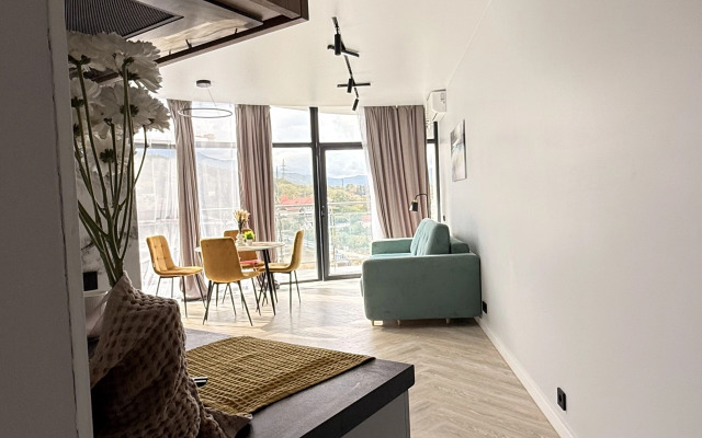 Апартаменты с видом на горы и море