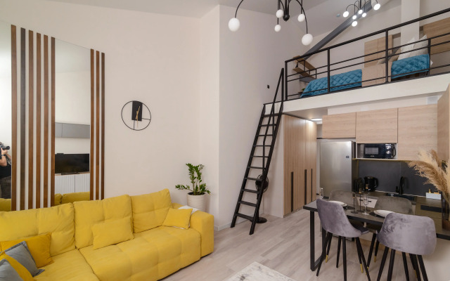 Apartamenty ot FolkFort Dvukhurovnevyy Komfort s Polnotsennym Vtorym Etazhom Apartments