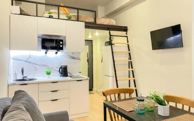 Dvukhurovnevaya Studiya Na Begovoy Dayker City Apartments Flat