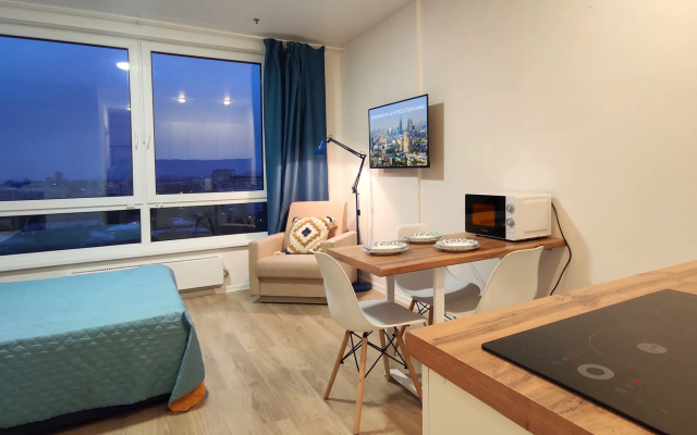 Квартира студия 22 м² 2 кровати