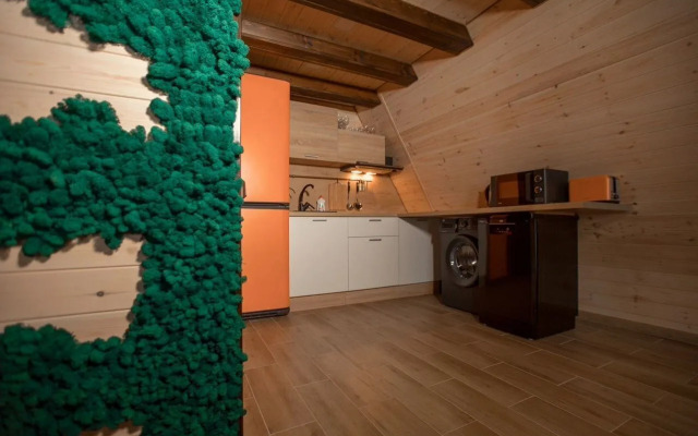 Частный дом уютный A-frame White