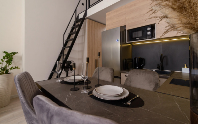Apartamenty ot FolkFort Dvukhurovnevyy Komfort s Polnotsennym Vtorym Etazhom Apartments