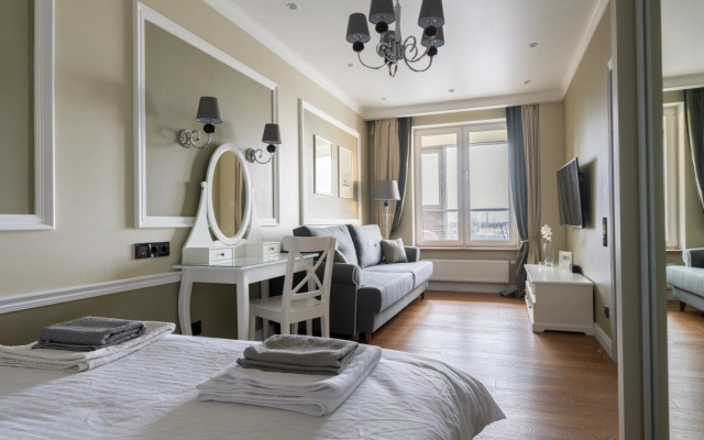 Апартаменты Sutki Rent c дизайнерским ремонтом и отличным видом