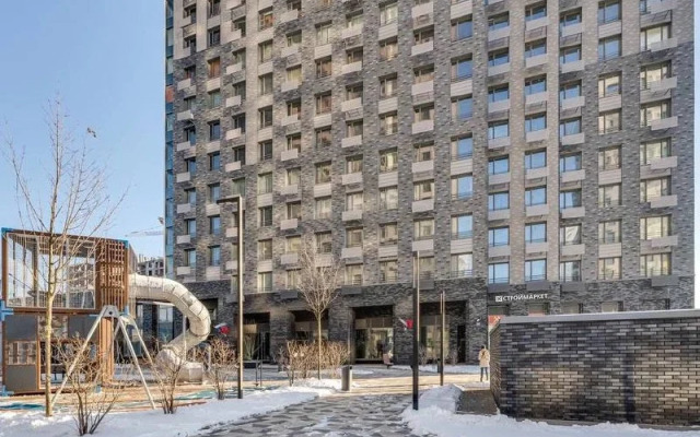 Апартаменты Студия на Шелепихинской Набережной Сапфир