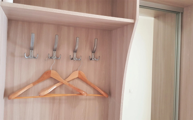 1-комн. апартаменты в ЖК "Новин" с большой кроватью