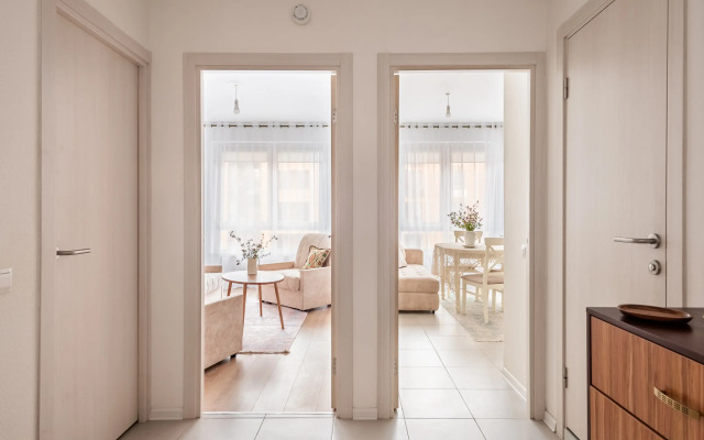 Квартира 4 раздельных спальных места до 5 гостей