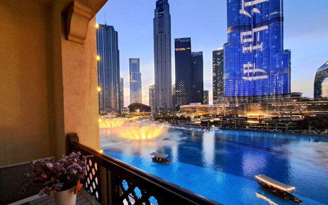 Апартаменты PalmBay 1BR full Burj Khalifa & Fountain View