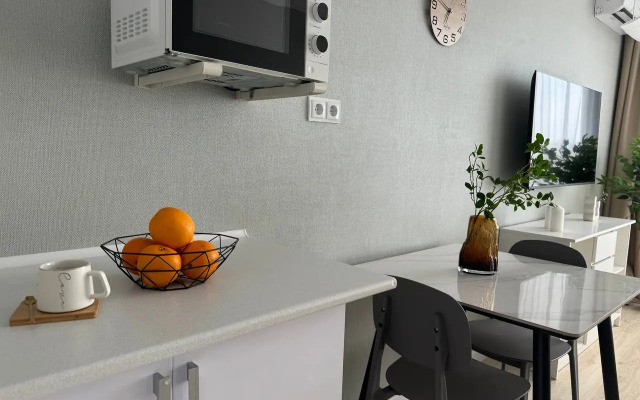 Квартира Стильная Cтудия с Видом на Золотой Мост