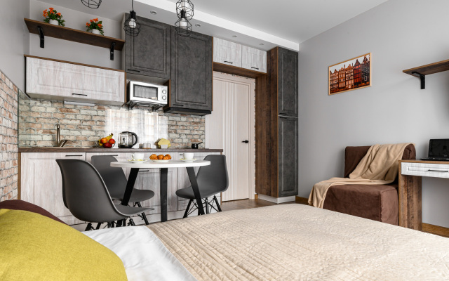 Апартаменты Уютная Студия Между Аэропортом и метро Звездная