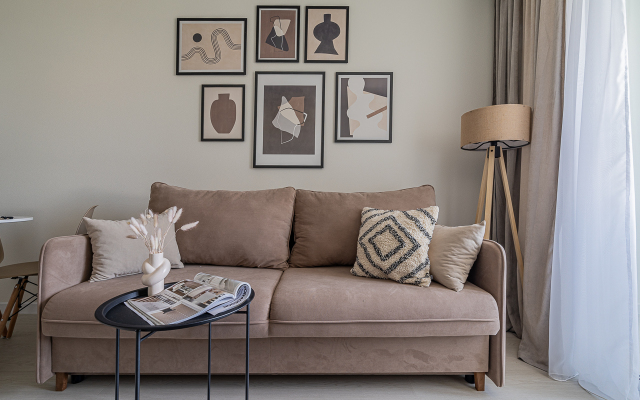 Квартира с видом на город