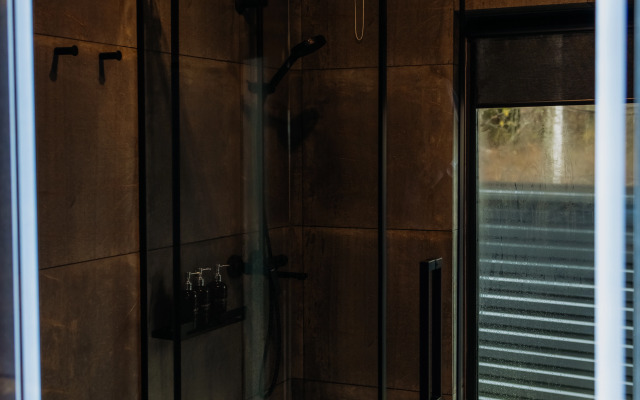 Частный дом A-frame Ванхейм с сибирским чаном