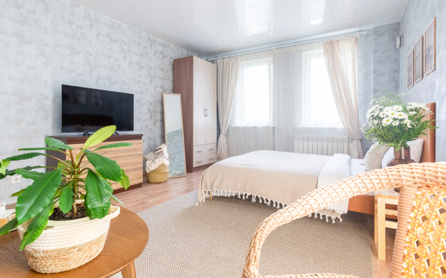 Sleepnsk Svetlaya Dvukhkomnatnaya Ryadom S Akvaparkom Apartments