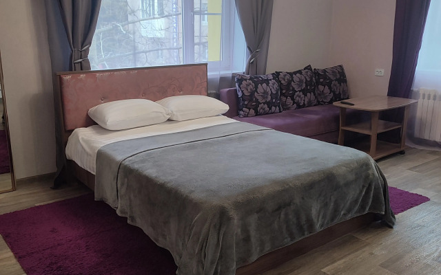 Studiya v fioletovykh tonakh Flat