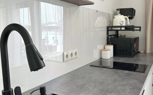 Частный Дом Барнхаус №3 с дровяной баней и горячим чаном на 7 человек