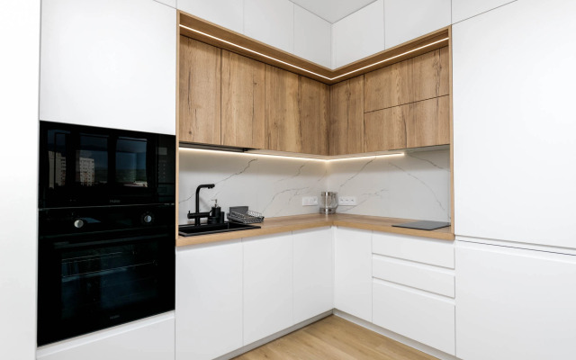 Apartamenty Морент s dizaynerskim remontom v ZHK «Frukty» Apartments