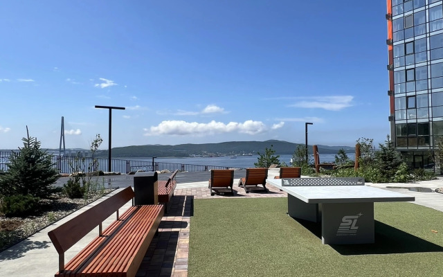 Studiya s Shikarnym Vidom na More Flat