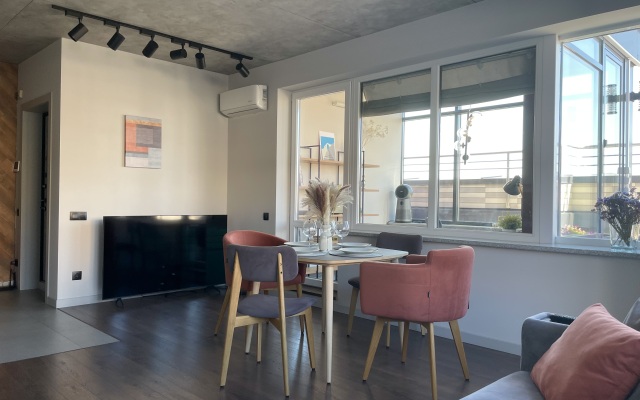 Квартира Стильная квартира с террасой в центре города