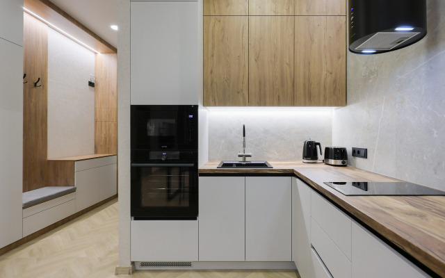 Квартира Рыбная деревня сети Апартик с собственным охраняемым паркингом