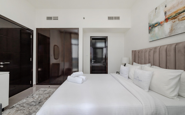 Stylish 1br at Damac Merano Tower with Great View Apartments