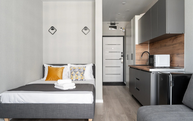 Апартаменты Оранж УК Атмосфера с Видом на Горы