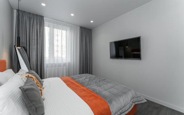 Квартира Оранжевые акценты квартира от Легенды моря