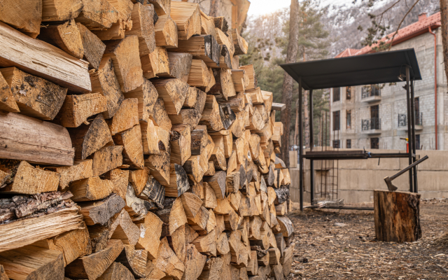 Частный дом с мангалом