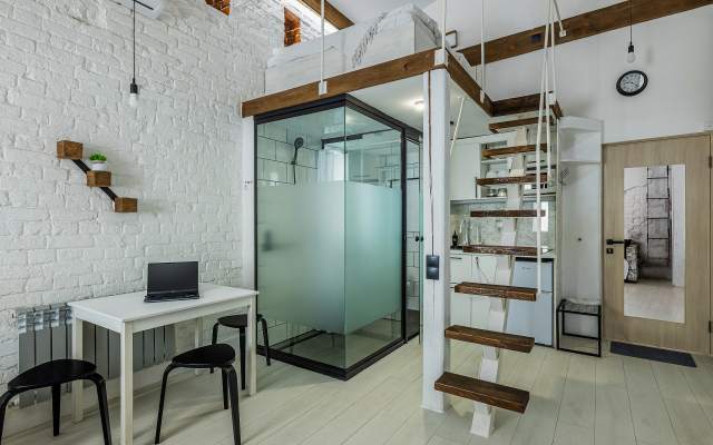 Апартаменты Лофт 2 Двухуровневые на Грузинской Улице 41А