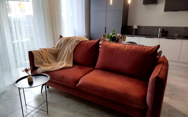 V Zelenogradske na beregu morya Apartments