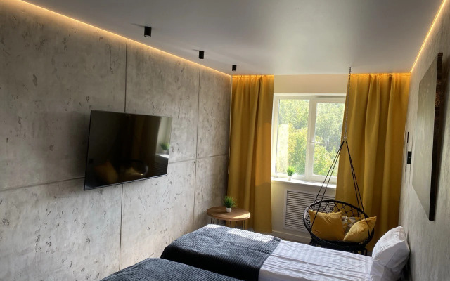 Квартира видовая дизайнерская 2х-комнатная в стиле Лофт