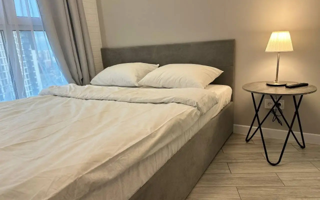 Апартаменты с КОНДИЦИОНЕРОМ и панорамным видом из окна 24/7