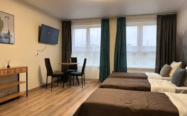 Studiya S Tremya Razdelnymi Spalnymi Mestami V Glukhovo Marinochka Flat