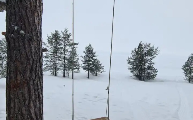 Гостевой дом с сауной вблизи реки и озера Ладоги Лисий берег