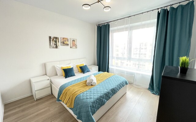 Stylish one bedroom apartment Lublinsky Park Residential Complex flat