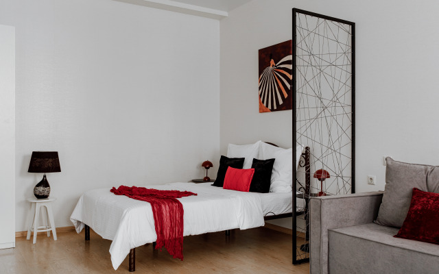 Yevrodvushka Kaminnaya Istoriya V Samom Serdtse Sochi Flat