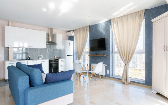 Квартира 1-ком студия, ул. Николы Теслы 14. Минск-мир