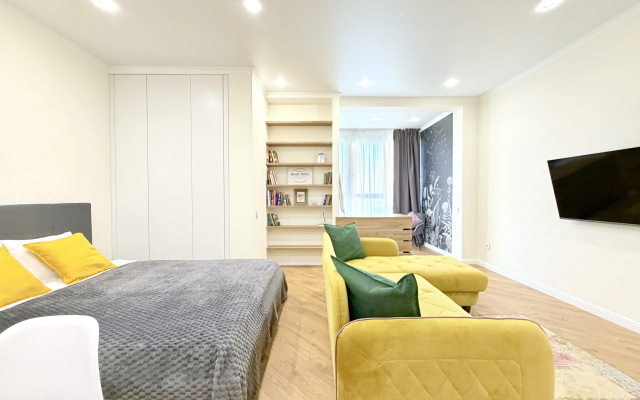 Apartamenty Stil'naa studia v otlicnoj lokacii v Centre Kazani v ZK Manhetten