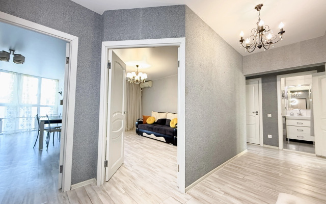 Апартаменты Шикарные трёхкомнатные в центре города вблизи Мамаева Кургана