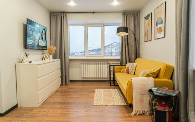 Квартира Уютная 1-к с Потрясающим Видом на Горы