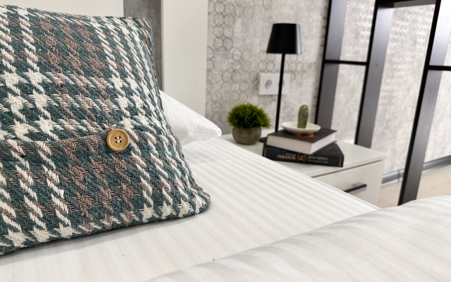 Квартира Комфорт на набережной с шикарным видом возле моста