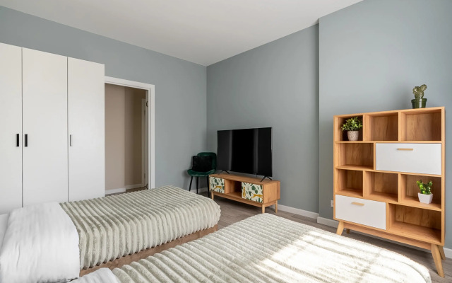 Апартаменты Двухкомнатные стильные у КВЦ Экспофорум ВГостиВПитер