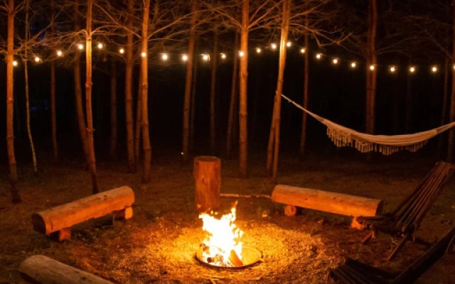 Частный Дом О, Дни в Лесу Уютный Лодж