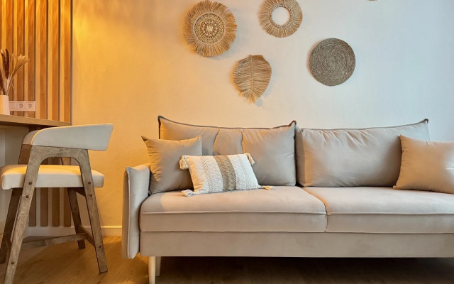 Hygge Karelia s saunoy, massazhnym kreslom i proektorom Apartments