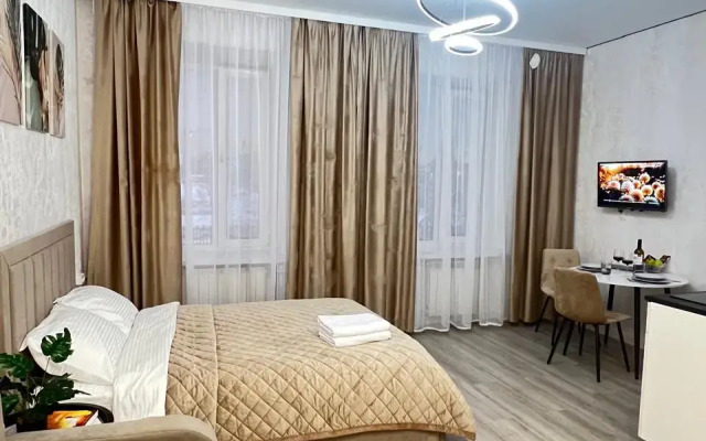 Квартира Красивая студия, 2 кровати - фото 2