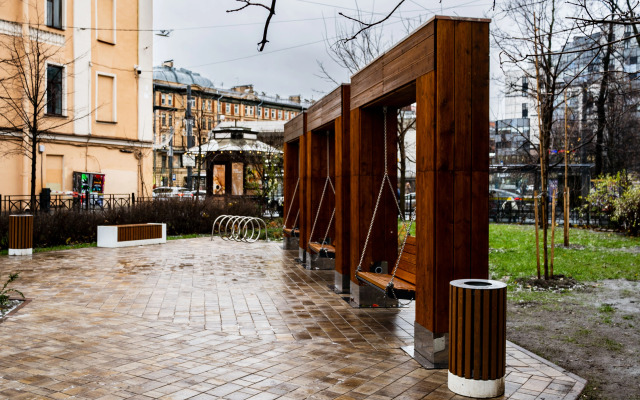 Апартаменты Семейная Студия у Метро Чкаловская